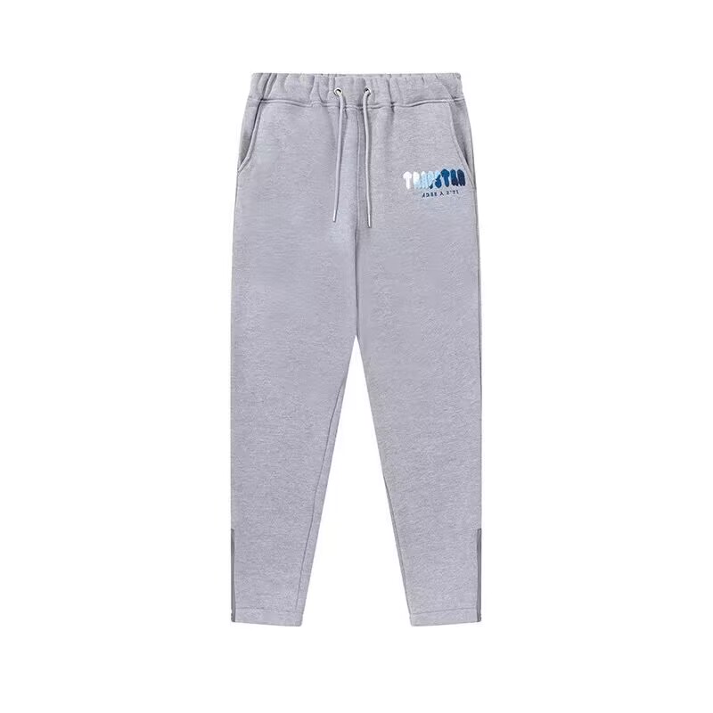 Trapstar Chenille Decoded Hoodie Tracksuit Grey Ice Flavours