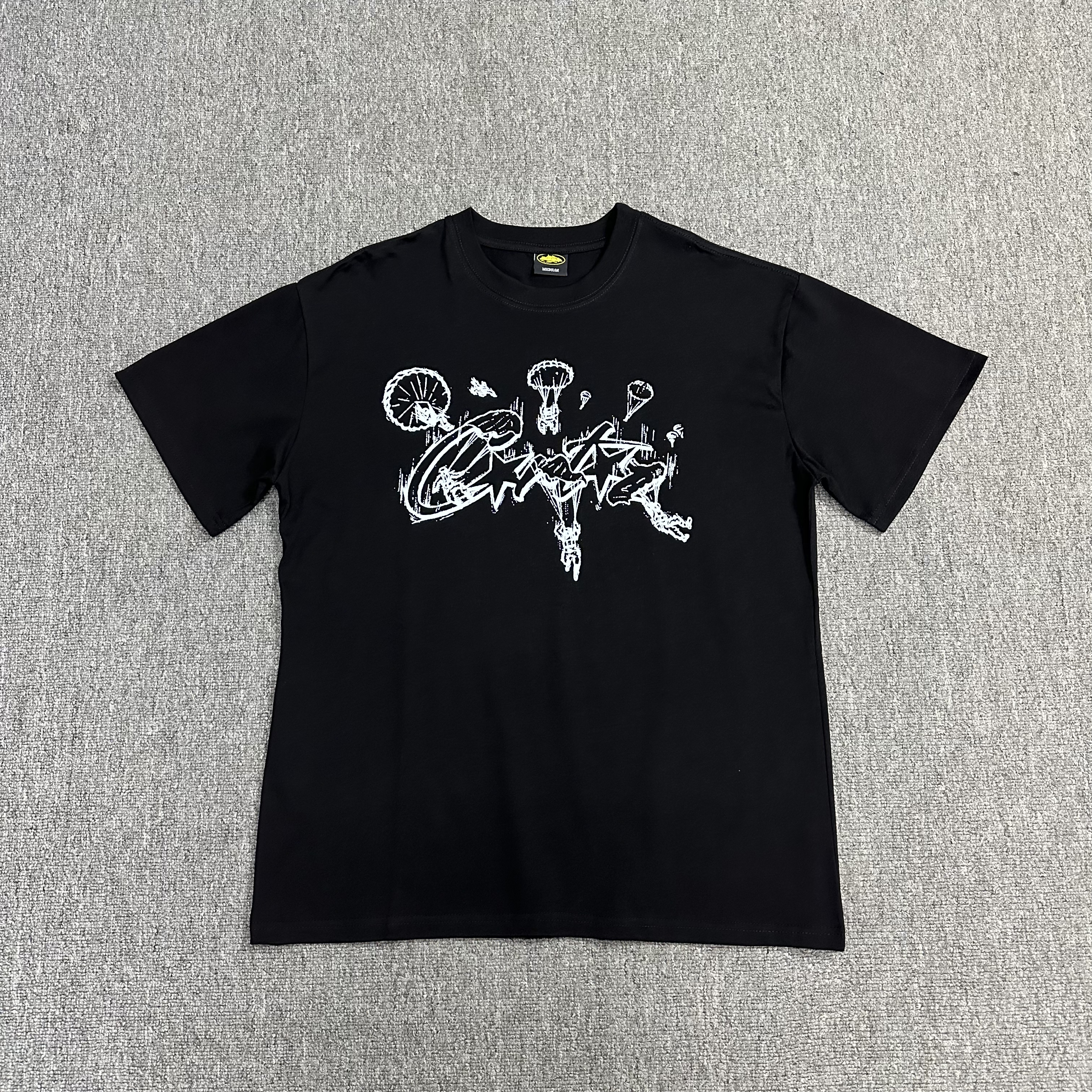 Corte*z T-Shirt Black 3155#