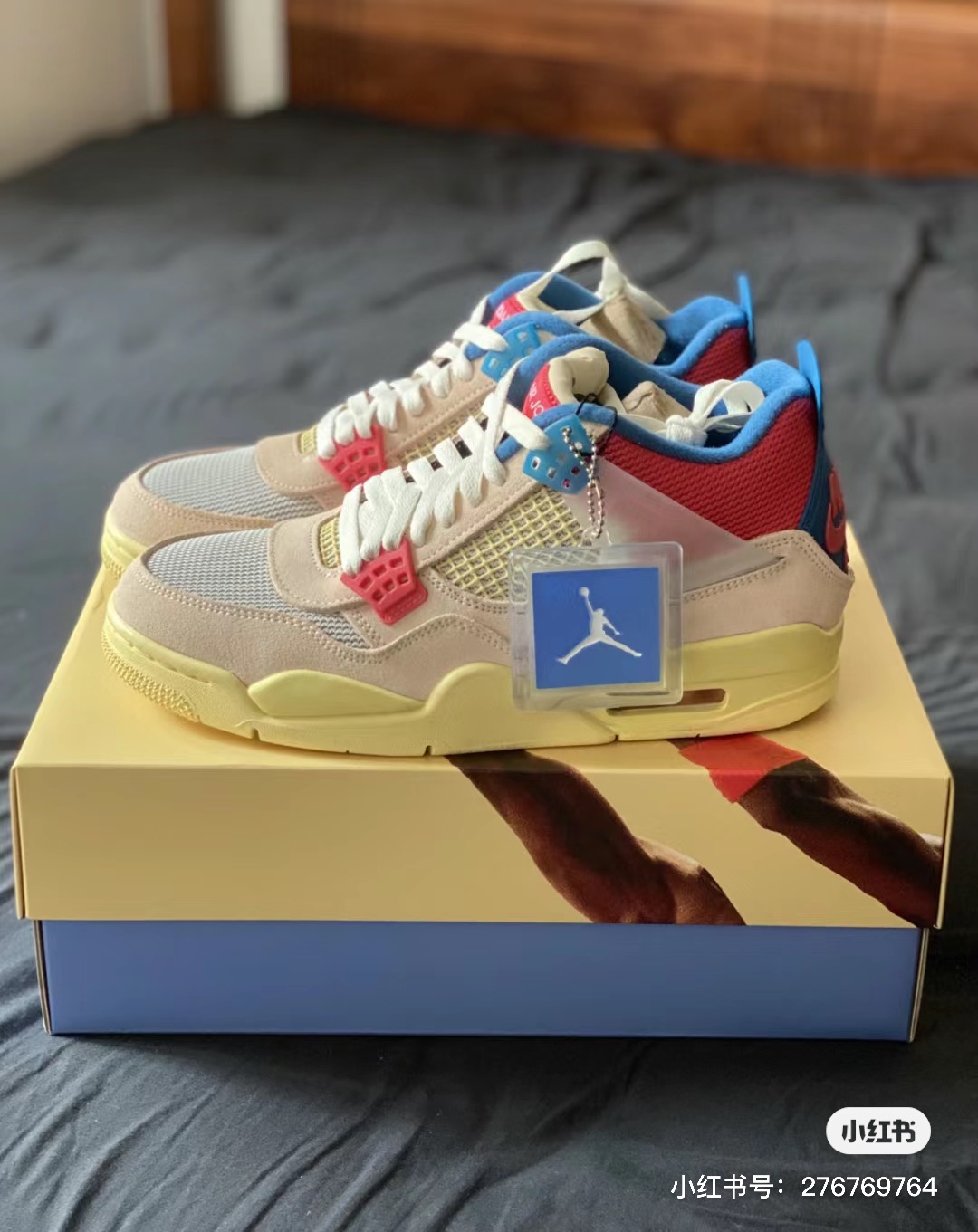 Jordan 4 Retro Union Guava Ice