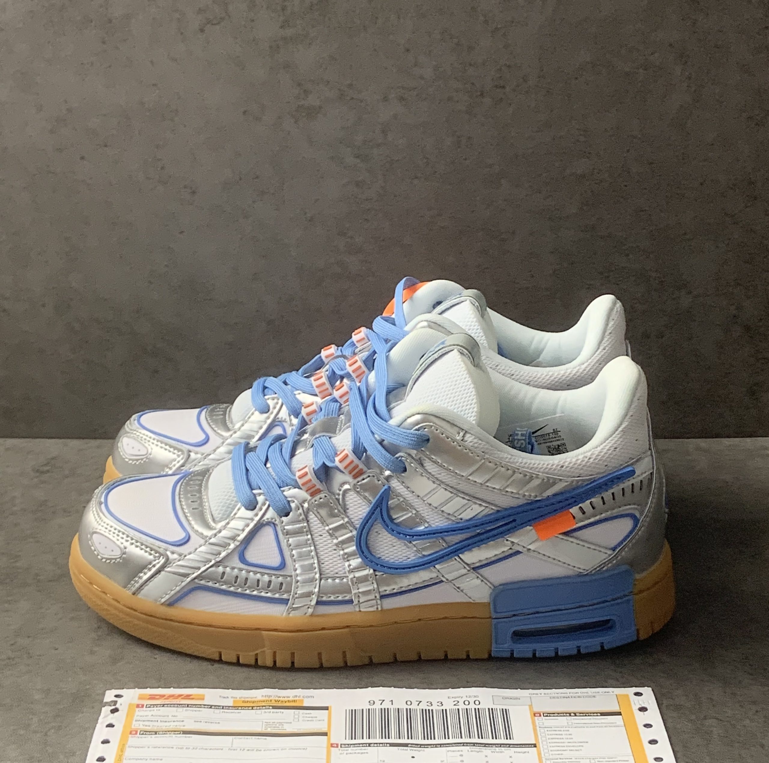 Nike Air Rubber Dunk Off-White UNC