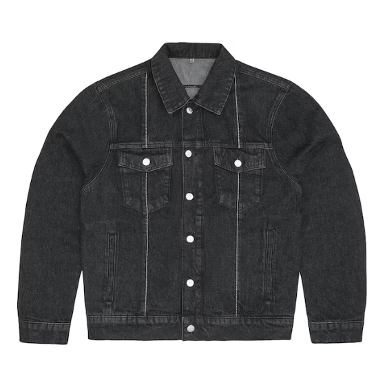Corte*z C-Star Stitch-Down Denim Suit Black